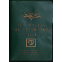 Australia 1966 Coin Wallet by BP - Predecimal Coins