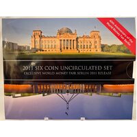 Australia 2011 Uncirculated Mint Coin Set - Berlin World Money Fair