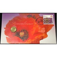 2014 2 Dollar PNC Remembrance Day Green Dove