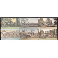 2016 ~ 2018 50 Cent Uncirculated 6 Coin Set Western Front