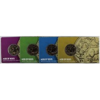 2015 1 Dollar 4 Coin Set ANDA Money Expo Privy Marks