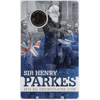 2015 20 Cent Uncirculated Coin Sir Henry Parkes 