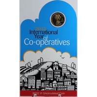 2012 1 Dollar Uncirculated Coin Year of Co-Operatives