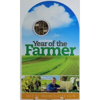 2012 1 Dollar Uncirculated Coin Year of Farmers