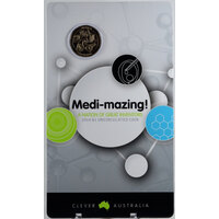 2014 1 Dollar Uncirculated Coin Medi-Mazing Clever Australia