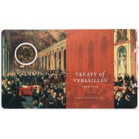 2019 1 Dollar Treaty of Versailles