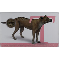 2015 1 Dollar Uncirculated Coin Alphabet T for Thylacine