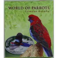 Cook Islands 2015 Silver 5 Dollars Rosella