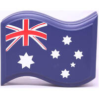 2001 Silver One Ounce Proof Coin Holey Dollar Federation Flowers - Sturts Desert Pea