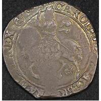 1641 ~ 1643 Silver Halfcrown Charles I S#2773 Fine