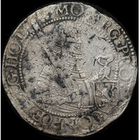 Netherlands (Holland) Undated Silver Rijksdaalder ex Batavia shipwreck Fine