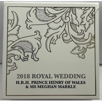 2018 Silver 1 Ounce Proof Coin Wedding of Harry and Meghan