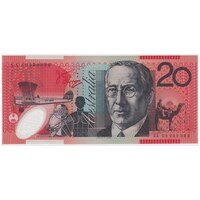 2005 $20 Note AA05 First Prefix Macfarlane/Henry R420cF Uncirculated