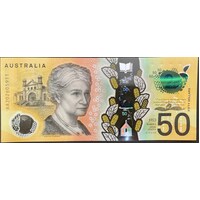 2020 Fifty Dollars AA20 First Prefix Lowe / Gaetjens R#527F Uncirculated