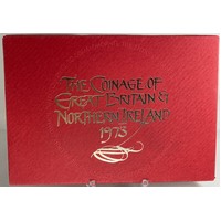 1973 Proof Coin Set Coinage of Great Britain and Northern Ireland