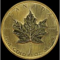 Canada 1984 Gold 1oz Maple Leaf KM#125.2 Uncirculated