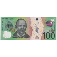 2020 $100 Note AA20 First Prefix Lowe / Kennedy R628F Uncirculated