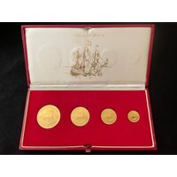 South Africa 2001 Gold 4 Coin Set - Krugerrands