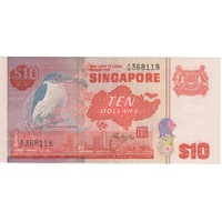Singapore 1979 10 Dollars P# 19a Uncirculated