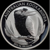 2012 Silver 1oz Specimen Coin Kookaburra