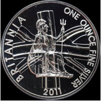 Great Britain 2011 Silver 2 Pounds Uncirculated