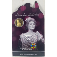 2011 1 Dollar Uncirclated Coin Dame Joan Sutherland