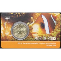 2022 1 Dollar Uncirculated Coin Brisbane ANDA Money Expo Anemone Fish Privy Mark
