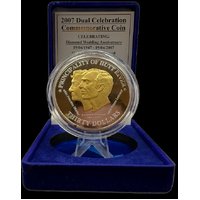 Hutt River Province 2007 $30 Proof Coin  Dual Celebration