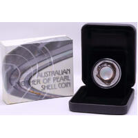 2015 Silver 1 Ounce Proof Coin White Mother of Pearl