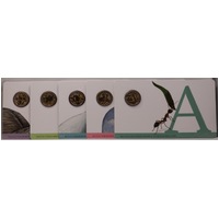 2015 1 Dollar Uncirculated 26 Coin Set Alphabet Animals