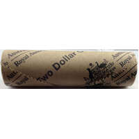 2018 2 Dollar Mint Roll Coloured Remembrance Heads / Tails
