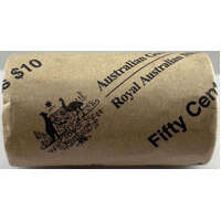 2017 50 Cent Mint Roll Pride and Passion Heads / Tails