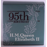 2021 1oz Silver Proof 95th Birthday of Queen Elizabeth 