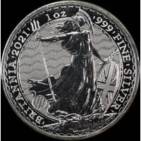 Great Britain 2021 Silver 2 Pound Britannia Uncirculated