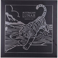 2022 Silver Lunar 1oz Proof Coin Tiger