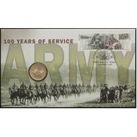 2001 1 Dollar PNC Army 100 Years of Service