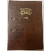 Fiji 1934 - 1965 Complete Pre-Decimal Coin Set In Pressin Album