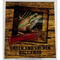 Tuvalu 2017 Silver 1 Dollar Proof - Green and Golden Bell Frog