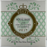 2015 Silver 50 Cent Proof Princess Charlotte