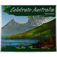 2010 Silver 1 Ounce Proof Coin Celebrate Australia - Tasmania