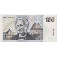 1990 $100 Note Mismatched Serial Numbers Fraser/Higgins R612 Uncirculated