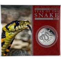 2013 Silver 1/2oz Silver Proof Coin Lunar - Year of the Snake