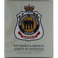 2016 Silver 1oz Proof Coin RSL Centenary