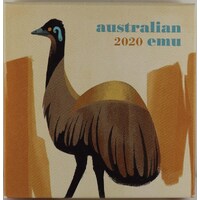 2020 Silver 1oz Proof Coin Australian Emu