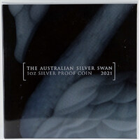 2021 Silver 1oz Proof Coin Australian Silver Swan