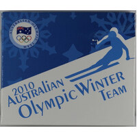 2010 Silver 1oz Proof Coin Winter Olympic Team