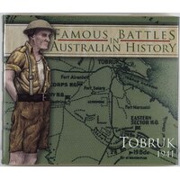 2011 Silver 1oz Proof Coin Famous Australian Battles - Tobruk