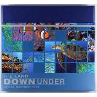 2014 Silver 1oz Proof Coin Land Down Under Great Barrier Reef