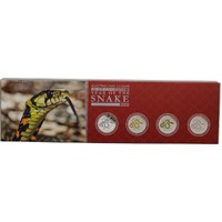 2013 Silver 1oz Proof 4 Coin Type Set Year of the Snake Series II