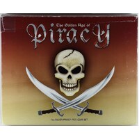 2009 Tuvalu Silver 1oz Proof 5 Coin Set Golden Age of Piracy